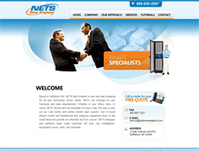 Tablet Screenshot of netsnewengland.com